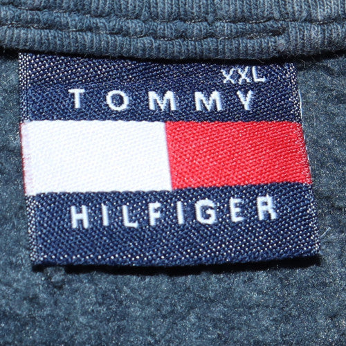 Mens UK Size 2XL Tommy Hilfiger Blue Pullover Sweatshirt