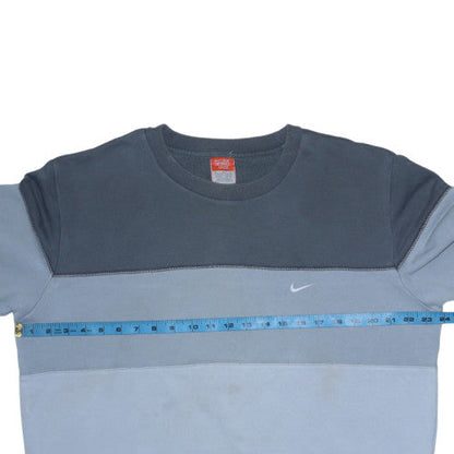 Mens UK Size XL Nike Blue Pullover Sweatshirt