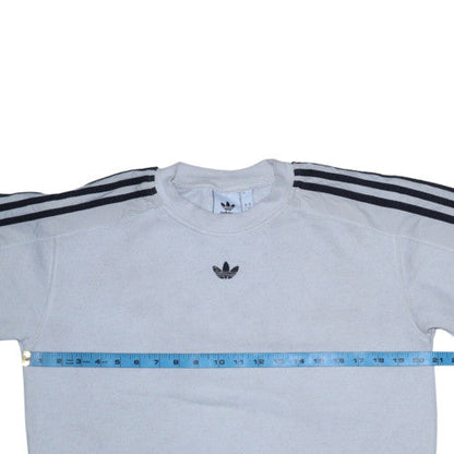 Mens UK Size S adidas Grey Pullover Sweatshirt