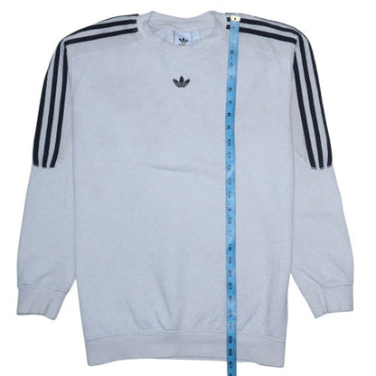 Mens UK Size S adidas Grey Pullover Sweatshirt