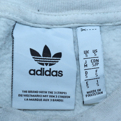 Mens UK Size S adidas Grey Pullover Sweatshirt