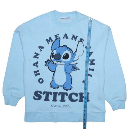 Womens UK Size 2XS Primark Blue Pullover Sweatshirt
