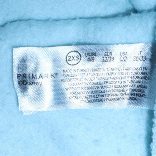 Womens UK Size 2XS Primark Blue Pullover Sweatshirt