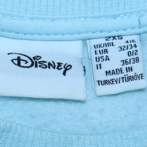Womens UK Size 2XS Primark Blue Pullover Sweatshirt