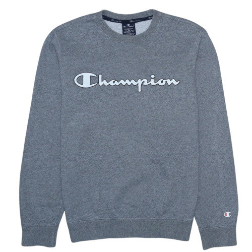 Mens UK Size XS Champion Grey Pullover Sweatshirt