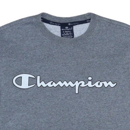 Mens UK Size XS Champion Grey Pullover Sweatshirt