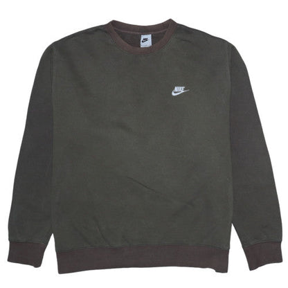 Mens UK Size XL Nike Green Pullover Sweatshirt
