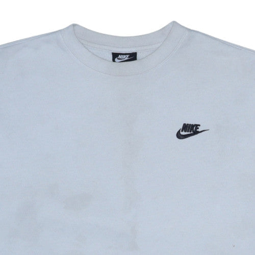Womens UK Size M Nike Grey Pullover Sweatshirt