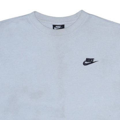 Womens UK Size M Nike Grey Pullover Sweatshirt