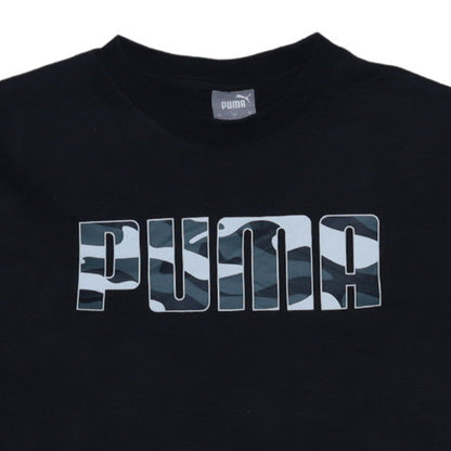 Mens UK Size S Puma Black Pullover Sweatshirt
