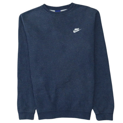 Mens UK Size M Nike Blue Pullover Sweatshirt