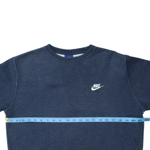 Mens UK Size M Nike Blue Pullover Sweatshirt