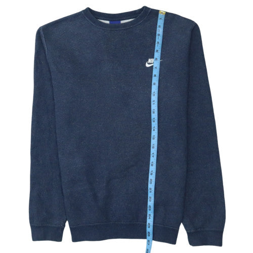 Mens UK Size M Nike Blue Pullover Sweatshirt