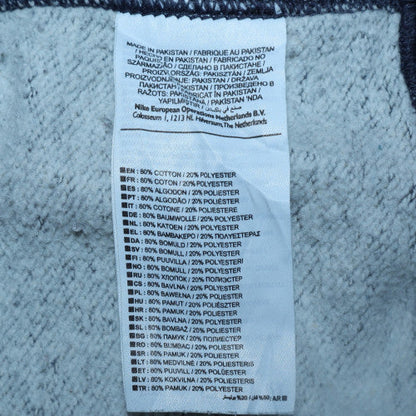 Mens UK Size M Nike Blue Pullover Sweatshirt