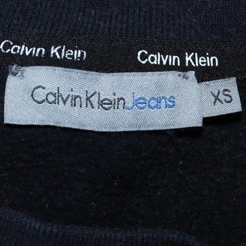 Mens UK Size XS Calvin Klein Jeans Black Pullover Sweatshirt