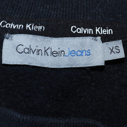 Mens UK Size XS Calvin Klein Jeans Black Pullover Sweatshirt