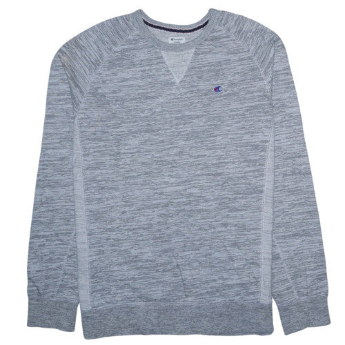Mens UK Size L Champion Grey Pullover Sweatshirt