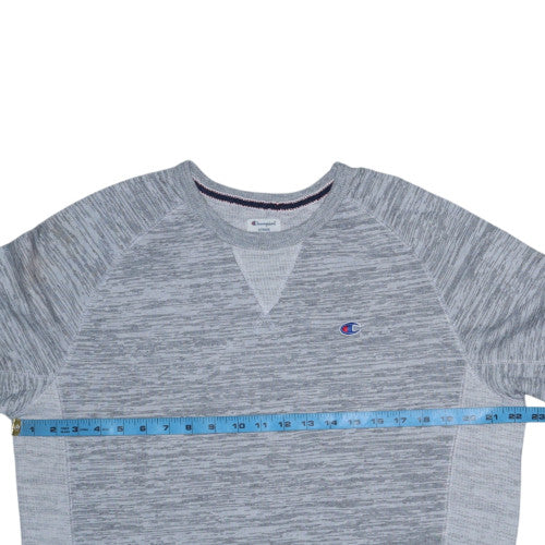 Mens UK Size L Champion Grey Pullover Sweatshirt