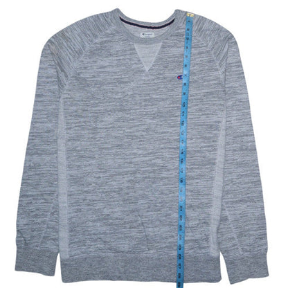 Mens UK Size L Champion Grey Pullover Sweatshirt