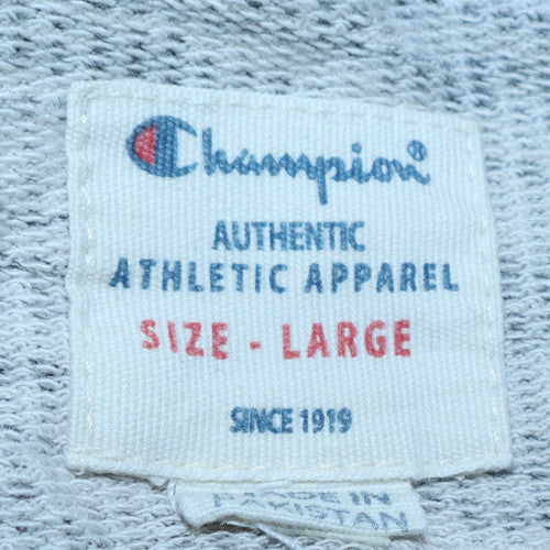 Mens UK Size L Champion Grey Pullover Sweatshirt