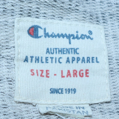 Mens UK Size L Champion Grey Pullover Sweatshirt