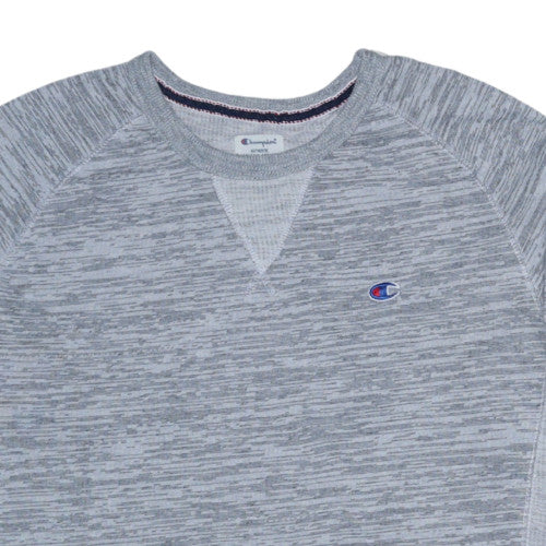 Mens UK Size L Champion Grey Pullover Sweatshirt