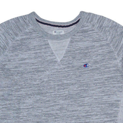 Mens UK Size L Champion Grey Pullover Sweatshirt