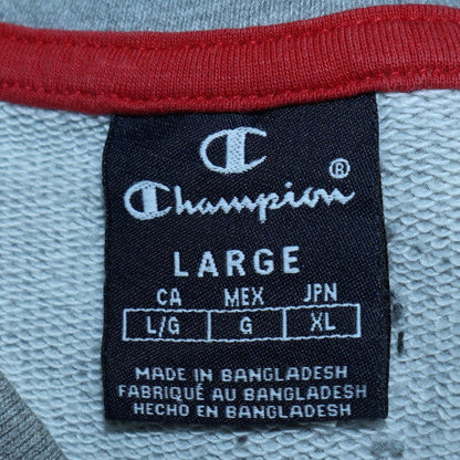 Mens UK Size L Champion Grey Pullover Sweatshirt