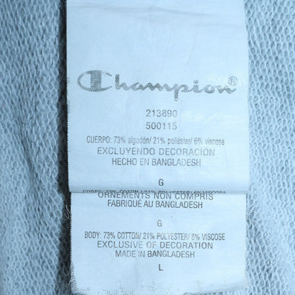Mens UK Size L Champion Grey Pullover Sweatshirt