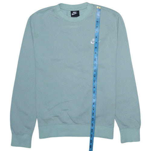 Womens UK Size S Nike Blue Pullover Sweatshirt
