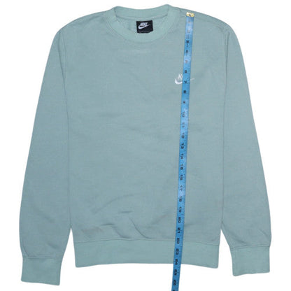 Womens UK Size S Nike Blue Pullover Sweatshirt