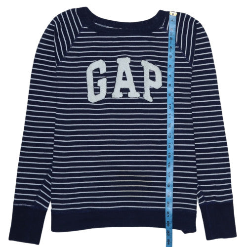 Womens UK Size XS GAP Blue Pullover Sweatshirt