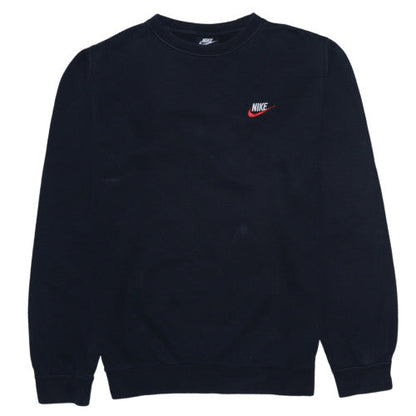 Mens UK Size S Nike Black Pullover Sweatshirt