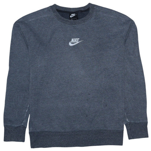 Mens UK Size S Nike Grey Pullover Sweatshirt