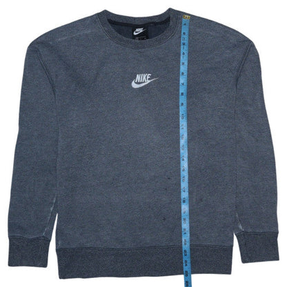 Mens UK Size S Nike Grey Pullover Sweatshirt