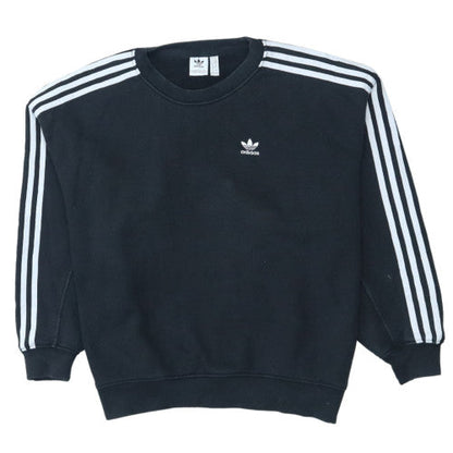 Womens UK Size XS Adidas Black Pullover Sweatshirt