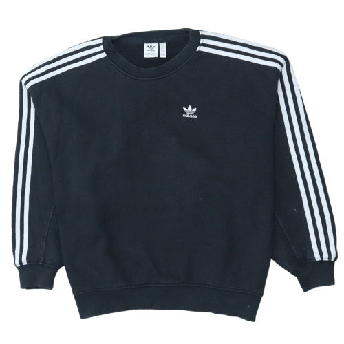 Womens UK Size XS Adidas Black Pullover Sweatshirt
