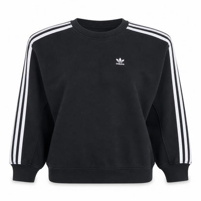 Womens UK Size XS Adidas Black Pullover Sweatshirt