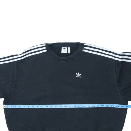 Womens UK Size XS Adidas Black Pullover Sweatshirt