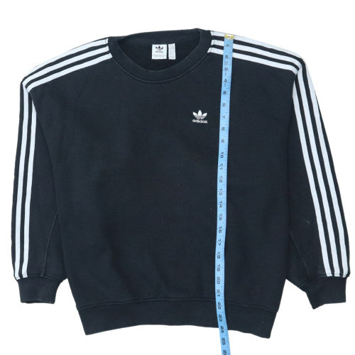 Womens UK Size XS Adidas Black Pullover Sweatshirt