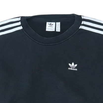 Womens UK Size XS Adidas Black Pullover Sweatshirt