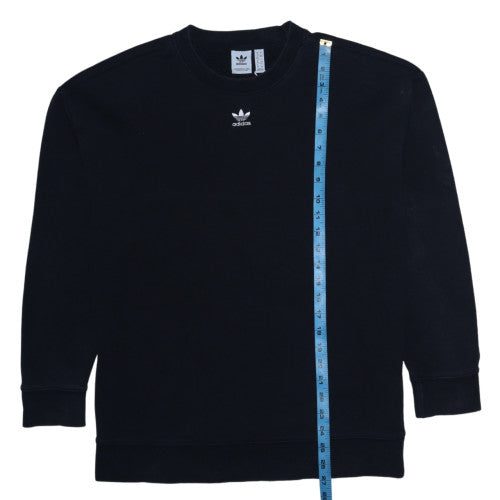 Womens UK Size 12 Adidas Black Pullover Sweatshirt