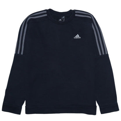Mens UK Size S Adidas Black Pullover Sweatshirt