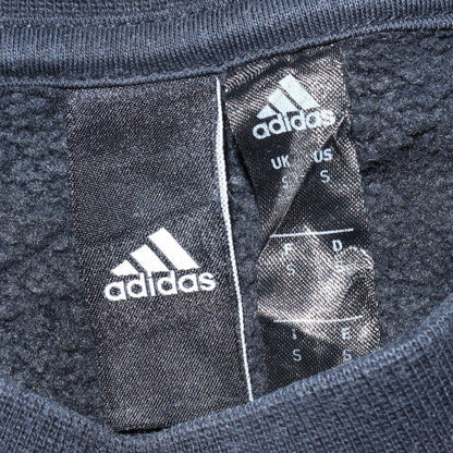Mens UK Size S Adidas Black Pullover Sweatshirt