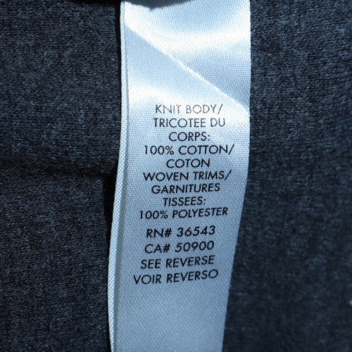 Mens UK Size M Calvin Klein Grey Henley Sweatshirt