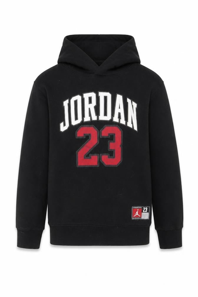 Boys UK Size 12-13 Years Jordan Black Pullover Hoodie