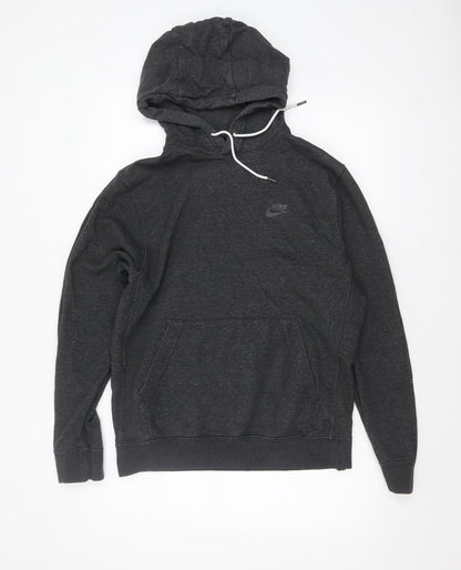 Mens UK Size S Nike Black Pullover Hoodie