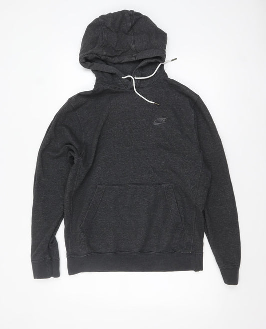 Mens UK Size S Nike Black Pullover Hoodie