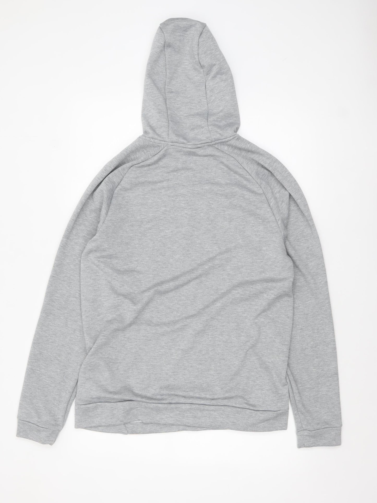 Mens UK Size M Nike Grey Pullover Hoodie