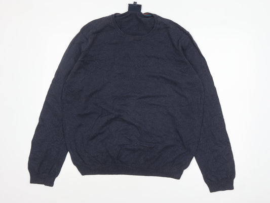 Mens UK Size XL John Lewis Blue Pullover Jumper